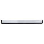 GloboStar® RENATA 60440 Μοντέρνο Φωτιστικό Τοίχου - Απλίκα Καθρέπτη Μπάνιου - Πίνακα LED 12W 1400lm 210° AC 220-240V IP44 Μ60 x Π4 x Υ5.5cm - Φυσικό Λευκό 4500K - Μαύρο - 3 Years Warranty