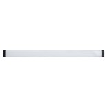 GloboStar® RENATA 60440 Μοντέρνο Φωτιστικό Τοίχου - Απλίκα Καθρέπτη Μπάνιου - Πίνακα LED 12W 1400lm 210° AC 220-240V IP44 Μ60 x Π4 x Υ5.5cm - Φυσικό Λευκό 4500K - Μαύρο - 3 Years Warranty