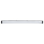 GloboStar® RENATA 60440 Μοντέρνο Φωτιστικό Τοίχου - Απλίκα Καθρέπτη Μπάνιου - Πίνακα LED 12W 1400lm 210° AC 220-240V IP44 Μ60 x Π4 x Υ5.5cm - Φυσικό Λευκό 4500K - Μαύρο - 3 Years Warranty