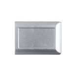 GloboStar® RENATA 60442 Μοντέρνο Φωτιστικό Τοίχου - Απλίκα Καθρέπτη Μπάνιου - Πίνακα LED 12W 1400lm 210° AC 220-240V IP44 Μ60 x Π4 x Υ5.5cm - Φυσικό Λευκό 4500K - Χρώμιο Νίκελ - 3 Years Warranty