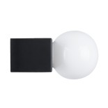 GloboStar® BELLA 60452 Μοντέρνο Φωτιστικό Τοίχου - Απλίκα Καθρέπτη Μπάνιου - Πίνακα LED 18W 2052lm 300° AC 220-240V IP44 Μ70 x Π11 x Υ6cm - Φυσικό Λευκό 4500K - Μαύρο - 3 Χρόνια Εγγύηση