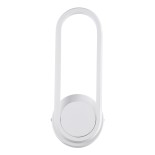 GLOBOSTAR® DALLAS 61346 Μοντέρνο Φωτιστικό Τοίχου - Απλίκα LED 12W 1440lm 360° AC 220-240V IP20 Ρυθμιζόμενο Λευκό CCT με On/Off 2700K/4500K/6000K - Lumileds SMD Chip - Λευκό Ματ - Μ12 x Π6.5 x Υ32cm - 3 Χρόνια Εγγύηση