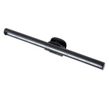 GloboStar® 76552 E-READING LIGHT Φωτιστικό Οθόνης με Χειριστήριο LED 5W 565lm 120° DC 5V IP20 CCT Θερμό Λευκό 2700K - Φυσικό Λευκό 4500K - Ψυχρό Λευκό 6000K Dimmable Μαύρο Πλαστικό Μ26 x Π4.5 x Υ4.5cm - 2 Xρόνια Εγγύηση