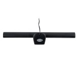 GloboStar® 76552 E-READING LIGHT Φωτιστικό Οθόνης με Χειριστήριο LED 5W 565lm 120° DC 5V IP20 CCT Θερμό Λευκό 2700K - Φυσικό Λευκό 4500K - Ψυχρό Λευκό 6000K Dimmable Μαύρο Πλαστικό Μ26 x Π4.5 x Υ4.5cm - 2 Xρόνια Εγγύηση