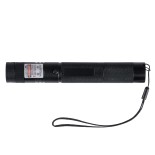 GloboStar® 78996 Φορητό Επαναφορτιζόμενο Laser Pointer 5Mw Class 3 DOT Zoom με Extra Κεφαλή για Dot Effects με Μπαταρία 18650 Li-ion 4800mAh & Φορτιστή - Κόκκινο 650nm Φ2.2 x Υ15cm