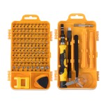GloboStar® 79998 Επαγγελματικό Mini Σετ Εργαλείων 115 Εξαρτημάτων σε 1 DIY Tool Kit - Για Επισκευές iPhone,Samsung κλπ Κινητά Τηλέφωνα - PC - Laptop - Xbox - Ρολογιών - Οπτικά - Γυαλιά και Γενικών Μικρόεπισκευών Λεπτομέρειας με Μαγνητικό Κατσαβίδι 