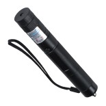 GloboStar® 78998 Φορητό Επαναφορτιζόμενο Laser Pointer 5Mw Class 3 DOT Zoom με Extra Κεφαλή για Dot Effects με Μπαταρία 18650 Li-ion 4800mAh & Φορτιστή - UV 405nm Φ2.2 x Υ15cm