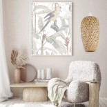 GLOBOSTAR® SAN TROPEZ 00764 Boho Κρεμαστό Φωτιστικό Οροφής με Ντουί 1 x E27 AC 220-240V IP20 - Μπεζ - Μ23 x Π23 x Υ42cm