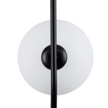 GLOBOSTAR® HAMBURG 00589 Μοντέρνο Κρεμαστό Φωτιστικό Οροφής με Ντουί 1 x G9 AC 220-240V IP20 - Μαύρο & Λευκό - Μ20 x Π15 x Υ40cm