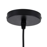 GLOBOSTAR® SCANDINAVIA 01697 Boho Κρεμαστό Φωτιστικό Οροφής με Ντουί 1 x E27 AC 220-240V IP20 - Μπεζ - Μ35 x Π35 x Υ35cm