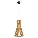 GLOBOSTAR® SCANDINAVIA 01700 Boho Κρεμαστό Φωτιστικό Οροφής με Ντουί 1 x E27 AC 220-240V IP20 - Μπεζ - Μ25 x Π25 x Υ45cm