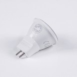 GLOBOSTAR® TINO 60110 Σποτ GU5.3 MR11 LED 3W 300lm 38° DC 12-24V IP20 Θερμό Λευκό 2700K - Lumileds SMD Chip - Μ3.5 x Π3.5 x Υ3.5cm - 3 Χρόνια Εγγύηση