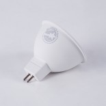 GLOBOSTAR® BEAMO 60116 Σποτ GU5.3 MR16 LED 7W 700lm 38° DC 12-24V IP20 Θερμό Λευκό 2700K - Lumileds SMD Chip - Μ5 x Π5 x Υ4.2cm - 3 Χρόνια Εγγύηση
