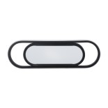 GLOBOSTAR® IGOR 61216 Μοντέρνο Φωτιστικό Οροφής LED 24W 2400lm 210° AC 220-240V IP20 Ρυθμιζόμενο Λευκό CCT με On/Off 2700K/4500K/6000K - Lumileds SMD Chip - Μαύρο Ματ - Μ41 x Π13 x Υ4.5cm - 3 Χρόνια Εγγύηση