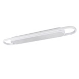 GloboStar® IGOR 61219 Φωτιστικό Οροφής Linear Design LED CCT 48W 5760lm 210° AC 220-240V - Εναλλαγή Φωτισμού μέσω Διακόπτη On/Off All In One Ψυχρό 6000k+Φυσικό 4500k+Θερμό 2700k Μ81 x Π13 x Υ4.5cm - Λευκό - 3 Years Warranty