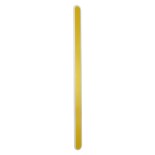 GloboStar® HOUSTON 61350 Φωτιστικό Τοίχου - Απλίκα Design LED CCT 24W 2880lm 360° AC 220-240V - Εναλλαγή Φωτισμού μέσω Διακόπτη On/Off All In One Ψυχρό 6000k+Φυσικό 4500k+Θερμό 2700k Μ6 x Π3 x Υ100cm - Χρυσό - 3 Years Warranty