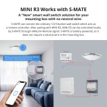 GloboStar® 80070 SONOFF S-MATE - Switch Mate 16A/3500W