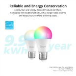 GloboStar® 80071 SONOFF B02-BL-A60 - LED BULB E27 A60 806lm 9W WiFi+Bluetooth CW (Cool White + Warm white) Dimming Smart Bulb 2700K-6500K