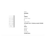 GloboStar® 80074 SONOFF RM433R2 - Remote Controller RF 433Mhz 8 Key (Battery Included)