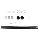 GLOBOSTAR® FELIX 61028-S Μοντέρνο Γραμμικό Φωτιστικό Οροφής LED 54W 5400lm 120° AC 220-240V IP20 Ρυθμιζόμενο Λευκό CCT με Χειριστήριο από 2700K έως 6000K Dimmable - Lumileds SMD Chip - Μαύρο Ματ - Μ120 x Π3.5 x Υ7cm - 3 Χρόνια Εγγύηση