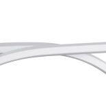 GloboStar® ROME 61295 Κρεμαστό Φωτιστικό Οροφής Linear Design LED CCT 24W 2640lm 200° AC 220-240V - Εναλλαγή Φωτισμού μέσω Διακόπτη On/Off All In One Ψυχρό 6000k+Φυσικό 4500k+Θερμό 2700k Μ65.5 x Π4 x Υ33cm - Λευκό - 3 Years Warranty
