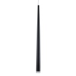 GLOBOSTAR® TEARS 61309 Μοντέρνο Κρεμαστό Φωτιστικό Οροφής LED 3W 300lm 180° AC 220-240V IP20 Ρυθμιζόμενο Λευκό CCT με On/Off 2700K/4500K/6000K - Lumileds SMD Chip - Μαύρο Ματ - Μ3.2 x Π3.2 x Υ51.5cm - 3 Χρόνια Εγγύηση