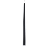 GLOBOSTAR® TEARS 61309 Μοντέρνο Κρεμαστό Φωτιστικό Οροφής LED 3W 300lm 180° AC 220-240V IP20 Ρυθμιζόμενο Λευκό CCT με On/Off 2700K/4500K/6000K - Lumileds SMD Chip - Μαύρο Ματ - Μ3.2 x Π3.2 x Υ51.5cm - 3 Χρόνια Εγγύηση