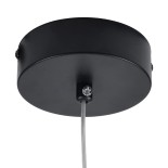 GLOBOSTAR® TEARS 61309 Μοντέρνο Κρεμαστό Φωτιστικό Οροφής LED 3W 300lm 180° AC 220-240V IP20 Ρυθμιζόμενο Λευκό CCT με On/Off 2700K/4500K/6000K - Lumileds SMD Chip - Μαύρο Ματ - Μ3.2 x Π3.2 x Υ51.5cm - 3 Χρόνια Εγγύηση