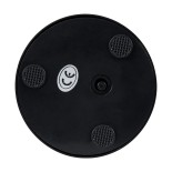 GloboStar® JOJO 76520 Επαναφορτιζόμενο Επιτραπέζιο Φωτιστικό Πορτατίφ LED 1.5W 105lm 120° DC 5V IP44 CCT Ultra Θερμό 1500K - Φυσικό Λευκό 4500K - Ψυχρό Λευκό 6000K Dimmable Μαύρο Αλουμίνιο - Μ8 x Π8 x Υ34cm - 2 Χρόνια Εγγύηση