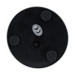 GloboStar® JOJO 76521 Επαναφορτιζόμενο Επιτραπέζιο Φωτιστικό Πορτατίφ LED 1.5W 105lm 120° DC 5V IP44 CCT Ultra Θερμό 1500K - Φυσικό Λευκό 4500K - Ψυχρό Λευκό 6000K Dimmable Ασημί Αλουμίνιο - Μ8 x Π8 x Υ34cm - 2 Χρόνια Εγγύηση