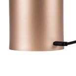 GloboStar® JOJO 76522 Επαναφορτιζόμενο Επιτραπέζιο Φωτιστικό Πορτατίφ LED 1.5W 105lm 120° DC 5V IP44 CCT Ultra Θερμό 1500K - Φυσικό Λευκό 4500K - Ψυχρό Λευκό 6000K Dimmable Χάλκινο Αλουμίνιο - Μ8 x Π8 x Υ34cm - 2 Χρόνια Εγγύηση