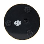GloboStar® JOJO 76523 Μοντέρνο Επιτραπέζιο Φωτιστικό Πορτατίφ LED 1.5W 105lm 120° DC 5V Επαναφορτιζόμενο με Μπαταρία Li-ion 1800mAh - Διακόπτη Αφής με 3 Εναλλαγές Φωτισμού CCT Θερμό - Φυσικό - Ψυχρό 1500K - 4500K - 6000K Dimmable - D8 x H34cm - Χρυσό