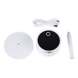 GloboStar® 86006 Rechargeable Table Camera WiFi HD 1080P 160° 1500mAh Two Way Audio Motion Detection & Digital Clock - Επαναφορτιζόμενη Επιτραπέζια Κάμερα WiFi HD 1080P 160° 1500mAh Διπλή Κατέυθυνση Ομιλίας Ανιχνευτή Κίνησης & Ψηφιακό Ρολόι - Λευκό