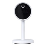 GloboStar® 86006 Rechargeable Table Camera WiFi HD 1080P 160° 1500mAh Two Way Audio Motion Detection & Digital Clock - Επαναφορτιζόμενη Επιτραπέζια Κάμερα WiFi HD 1080P 160° 1500mAh Διπλή Κατέυθυνση Ομιλίας Ανιχνευτή Κίνησης & Ψηφιακό Ρολόι - Λευκό