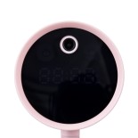 GloboStar® 86007 Rechargeable Table Camera WiFi HD 1080P 160° 1500mAh Two Way Audio Motion Detection & Digital Clock - Επαναφορτιζόμενη Επιτραπέζια Κάμερα WiFi HD 1080P 160° 1500mAh Διπλή Κατέυθυνση Ομιλίας Ανιχνευτή Κίνησης & Ψηφιακό Ρολόι - Ροζ