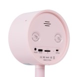 GloboStar® 86007 Rechargeable Table Camera WiFi HD 1080P 160° 1500mAh Two Way Audio Motion Detection & Digital Clock - Επαναφορτιζόμενη Επιτραπέζια Κάμερα WiFi HD 1080P 160° 1500mAh Διπλή Κατέυθυνση Ομιλίας Ανιχνευτή Κίνησης & Ψηφιακό Ρολόι - Ροζ