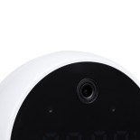 GloboStar® 86015 Rechargeable Table Camera 2MP WiFi HD 1080P 120° 5000mAh Two Way Audio Motion Detection & Digital Clock - Επαναφορτιζόμενη Επιτραπέζια Κάμερα 2MP WiFi HD 1080P 120° 5000mAh Διπλή Κατέυθυνση Ομιλίας Ανιχνευτή Κίνησης Ψηφιακό Ρολόι - Λευκό