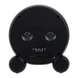 GloboStar® 86016 Rechargeable Table Camera 2MP WiFi HD 1080P 120° 5000mAh Two Way Audio Motion Detection & Digital Clock - Επαναφορτιζόμενη Επιτραπέζια Κάμερα 2MP WiFi HD 1080P 120° 5000mAh Διπλή Κατέυθυνση Ομιλίας Ανιχνευτή Κίνησης Ψηφιακό Ρολόι - Μαύρο