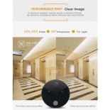 GloboStar® 86017 Ψηφιακή Έξυπνη Camera Εξώπορτας 90° Μοιρών με Έγχρωμη Οθόνη 2.8