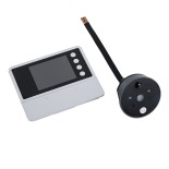 GloboStar® 86017 Ψηφιακή Έξυπνη Camera Εξώπορτας 90° Μοιρών με Έγχρωμη Οθόνη 2.8