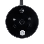 GloboStar® 86017 Ψηφιακή Έξυπνη Camera Εξώπορτας 90° Μοιρών με Έγχρωμη Οθόνη 2.8