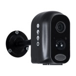 GloboStar® 86026 Επαναφορτιζόμενη Επιτραπέζια/Τοίχου IP Camera 1080P WiFi 90° Μοιρών - 6200mAh - Νυχτερινή Όραση με LED IR - Διπλή Κατέυθυνση Ομιλίας - Ανιχνευτή Κίνησης - Νυχτερινή Λήψη - Θέση SD Κάρτας Max 128GB - 25 Μέρες Stand By