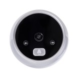 GloboStar® 86062 Ψηφιακή Έξυπνη Camera Εξώπορτας 120° Μοιρών με Έγχρωμη Οθόνη 2.8