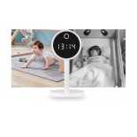 GloboStar® 86007 Rechargeable Table Camera WiFi HD 1080P 160° 1500mAh Two Way Audio Motion Detection & Digital Clock - Επαναφορτιζόμενη Επιτραπέζια Κάμερα WiFi HD 1080P 160° 1500mAh Διπλή Κατέυθυνση Ομιλίας Ανιχνευτή Κίνησης & Ψηφιακό Ρολόι - Ροζ