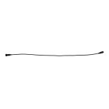 GloboStar® 51171 Καλώδιο 3PIN DMX512 1 Μέτρο από Female XLR σε Male XLR Τερματισμένο Αδιάβροχο IP65 Μ100cm - Μαύρο