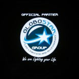 GloboStar® PROJECTOR 51177 LED Προτζέκτορας Διαφημιστικού Λογότυπου GloboStar Official Partner Εξωτερικού Χώρου - 30W AC 220-240V IP65 - Μ22 x Π18.5 x Υ22cm - 2 Χρόνια Εγγύηση