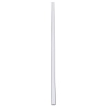 GLOBOSTAR® ALP-LINEAR VEXTA 70825-3M Επιφανειακό Προφίλ Αλουμινίου με Λευκό Γαλακτερό Πατητό Κάλυμμα για Ταινίες LED IP20 - Μαύρο & Λευκό - Μ300 x Π3 x Υ2cm - Πακέτο 5 Τεμαχίων