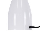 GloboStar® DOLLY 76466 Επιτραπέζιο Φωτιστικό Πορτατίφ LED 1.5W 105lm 120° DC 5V IP44 CCT Θερμό Λευκό 2700K - Φυσικό Λευκό 4500K - Ψυχρό Λευκό 6000K Dimmable Λευκό Πλαστικό - Μ9 x Π9 x Υ21cm - 2 Xρόνια Εγγύηση