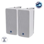 GloboStar® FDB ES106WT 98003 Facilities Speaker - Παθητικό Ηχείο Εγκαταστάσεων Επιτοίχιο με Μετασχηματιστή 100V & 16Ω - 80W RMS (320W Peak) - 1 x 6