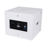 GloboStar® FDB ES112SA 98007 Facilities Speaker - Ενεργό Αυτοενισχυόμενο Ηχείο Subwoofer Εγκαταστάσεων Επιδαπέδιο με Ψηφιακό Ενισχυτή BA1.6 AC 220V/50-60Hz - 600W RMS (1400W Peak) - 1 x 12